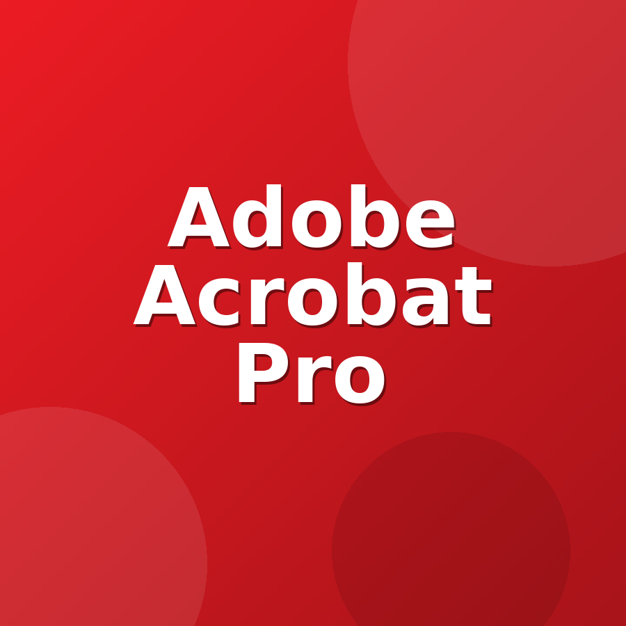 Adobe Acrobat Pro