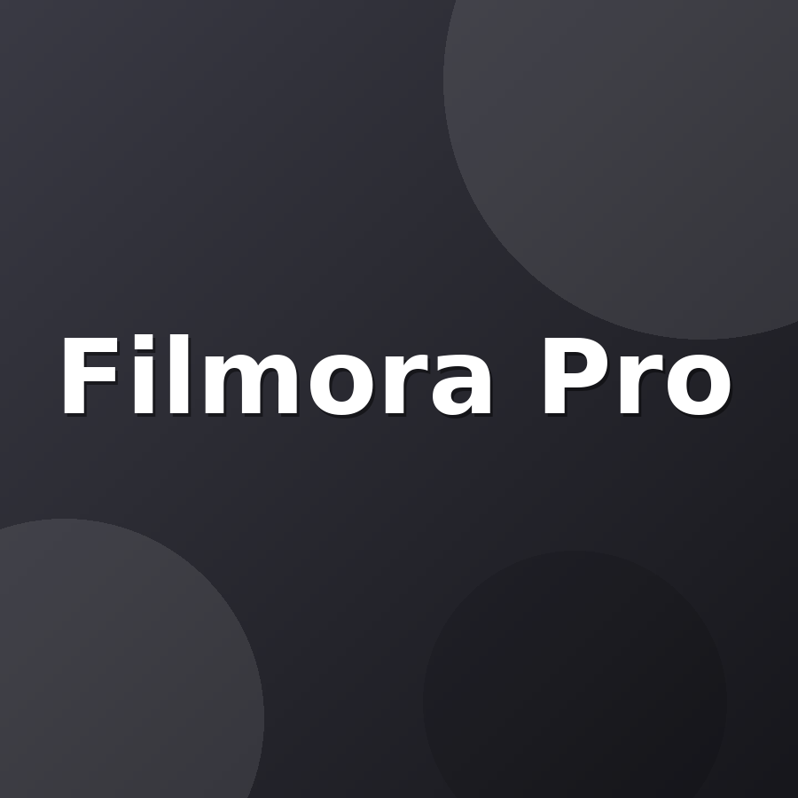Filmora Pro